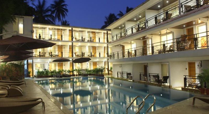 The Ocean Park Resort Calangute Bagian luar foto