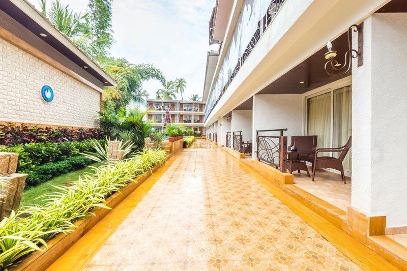 The Ocean Park Resort Calangute Bagian luar foto